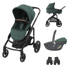 Passeggino Trio Maxi-Cosi Trio Plaza Plus collezione 2022 Essential Green