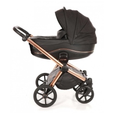Passeggino Trio Momon Trio After 59 collezione 2023 Everose Black Dot