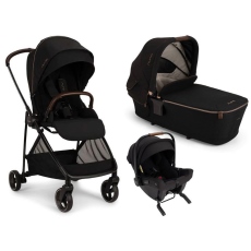 Passeggino Trio Nuna Ixxa Trio con navicella Lytl e Pipa Urbn collezione 2023 Riveted