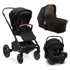 Passeggino Trio Nuna Mixx Next Trio con Arra Next collezione 2022 Caviar