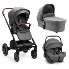 Passeggino Trio Nuna Mixx Next Trio con Arra Next collezione 2022 Granite
