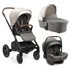 Passeggino Trio Nuna Mixx Next Trio con Pipa Next collezione 2022 Birch