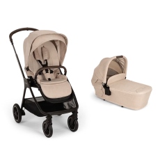 Passeggino Duo Nuna Triv Next Duo con navicella Lytl collezione 2024 Biscotti