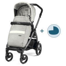 Passeggino Duo Peg Perego Book 51 Combo collezione 2020 Luxe Pure