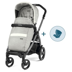 Passeggino Duo Peg Perego Book 51 Travel System collezione 2020 Luxe Pure