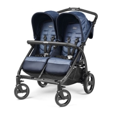 Passeggino Gemellare Peg Perego Book for Two collezione 2020 Indigo