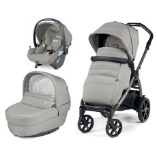 Passeggino Trio Peg Perego Book Lounge Modular collezione 2021 Moonstone