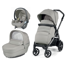Passeggino Trio Peg Perego Book Lounge Modular collezione 2022 Moonstone