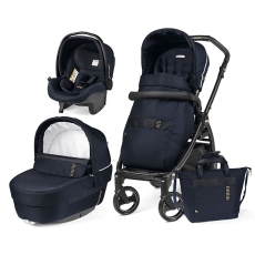 Passeggino Trio Peg Perego Book Rock Elite Modular collezione 2020 Rock Navy
