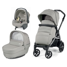 Passeggino Trio Peg Perego Book SL Modular collezione 2021 Moonstone