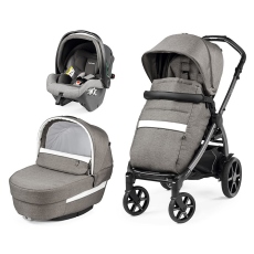 Passeggino Trio Peg Perego Book SLK Modular collezione 2022 City Grey