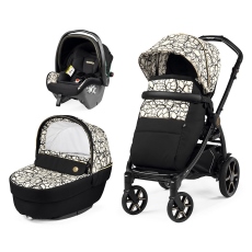 Passeggino Trio Peg Perego Book SLK Modular collezione 2022 Graphic Gold