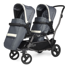 Passeggino Gemellare Peg Perego Duette Piroet collezione 2020 Luxe Mirage