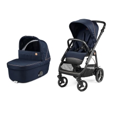 Passeggino Duo Peg Perego Duo Veloce Brio Modular collezione 2025 Blue Shine