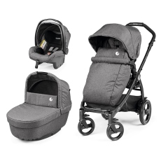Passeggino Trio Peg Perego Futura Modular collezione 2024 Quarz