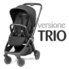 Passeggino Trio Peg Perego Trio City Loop Modular collezione 2025 True Black