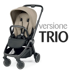 Passeggino Trio Peg Perego Trio City Loop Modular collezione 2025 Vanilla Blend