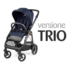 Passeggino Trio Peg Perego Trio Veloce Modular collezione 2025 Blue Shine