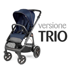 Passeggino Trio Peg Perego Trio Veloce TC Modular collezione 2025 Blue Shine