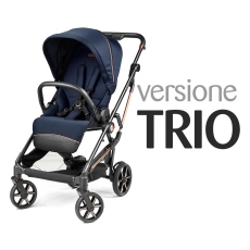 Passeggino Trio Peg Perego Trio Vivace Modular collezione 2025 Blue Shine