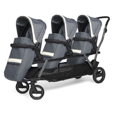 Passeggino Gemellare Peg Perego Triplette Piroet collezione 2020 Luxe Mirage