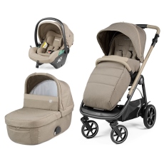 Passeggino Trio Peg Perego Veloce Lounge Modular collezione 2023 Sand