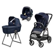 Passeggino Trio Peg Perego Veloce Modular SLK collezione 2025 Blue Shine