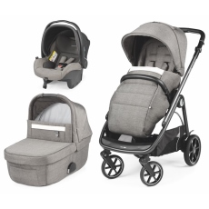 Passeggino Trio Peg Perego Veloce SL Modular collezione 2022 City Grey