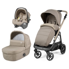 Passeggino Trio Peg Perego Veloce SLK Modular collezione 2022 Sand