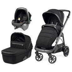 Passeggino Trio Peg Perego Veloce SLK Modular Special Edition collezione 2023 Licorice