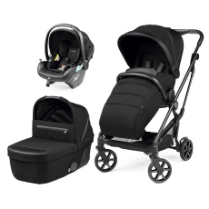 Passeggino Trio Peg Perego Vivace Lounge Modular Special Edition collezione 2022 Licorice