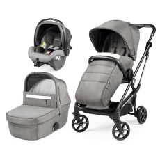 Passeggino Trio Peg Perego Vivace SLK Modular collezione 2022 City Grey