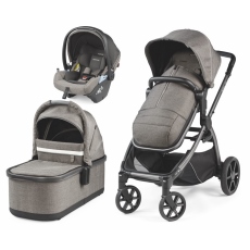 Passeggino Trio Peg Perego Ypsi Lounge Modular collezione 2022 City Grey