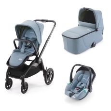Passeggino Trio RECARO Celona Trio collezione 2021 Prime Frozen Blue