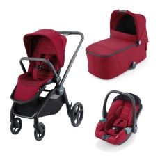 Passeggino Trio RECARO Celona Trio collezione 2023 Select Garnet Red