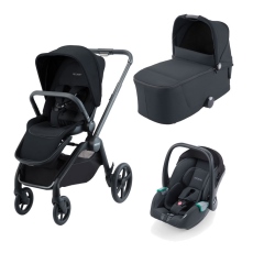 Passeggino Trio RECARO Celona Trio collezione 2023 Select Night Black