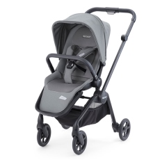 Passeggino Quattro Ruote RECARO Sadena collezione 2023 Prime Silent Grey