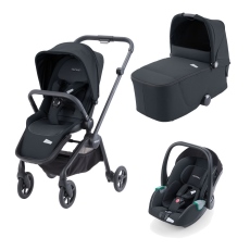 Passeggino Trio RECARO Sadena Trio collezione 2023 Prime Mat Black