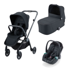 Passeggino Trio RECARO Sadena Trio collezione 2023 Select Night Black