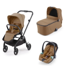 Passeggino Trio RECARO Sadena Trio collezione 2023 Select Sweet Curry