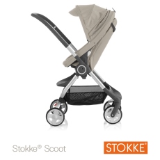 Passeggino Quattro Ruote Stokke Scoot collezione 2014 Beige