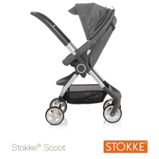 Passeggino Quattro Ruote Stokke Scoot collezione 2014 Black Melange