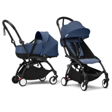 Passeggino Duo Stokke Duo YOYO3 con Bassinet collezione 2024 Air France Blue