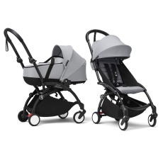 Passeggino Duo Stokke Duo YOYO3 con Bassinet collezione 2024 Stone