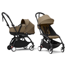 Passeggino Duo Stokke Duo YOYO3 con Bassinet collezione 2024 Toffee