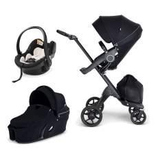 Passeggino Trio Stokke Trio Xplory 6 collezione 2020 Black