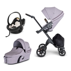 Passeggino Trio Stokke Trio Xplory 6 collezione 2020 Brushed Lilac