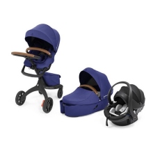 Passeggino Trio Stokke Trio Xplory X collezione 2024 Blu Reale
