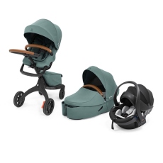 Passeggino Trio Stokke Trio Xplory X collezione 2024 Cool Teal