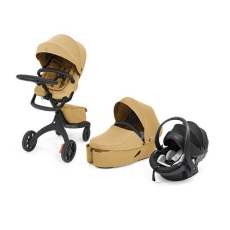 Passeggino Trio Stokke Trio Xplory X collezione 2024 Giallo Dorato